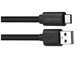 AVACOM Datový a nabíjecí kabel USB - USB Type-C, 100cm, černá