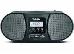 TechniSat Digit 1990 Rádio (černé, DAB+, FM, Bluetooth, CD)