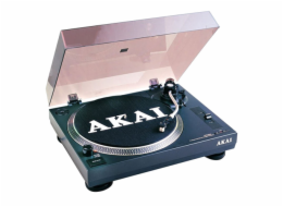 Gramofon AKAI, TTA05USB, RCA výstup, S ramínko, řemínkový pohon, 33/45 ot./min.