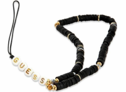 Guess Poutko na Telefon Heishi Beads Black Praktické a stylové poutko Guess na telefon bude skvělým doplňkem Vašeho outfitu.