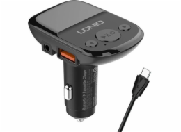 LDNIO FM vysílač LDNIO FM vysílač Bluetooth C706Q, 2USB, AUX + USB-C kabel