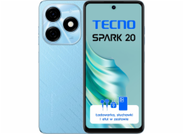 Smartphone Tecno Spark 20 8/256GB modrý (KJ5n_256+8_MSB)