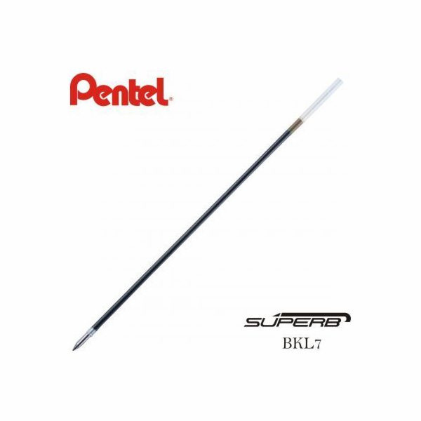 Pentel BKL7 náplň pro kuličkové pero BK66, BK77, BK101, BK127, BK717 černá (42K016A)