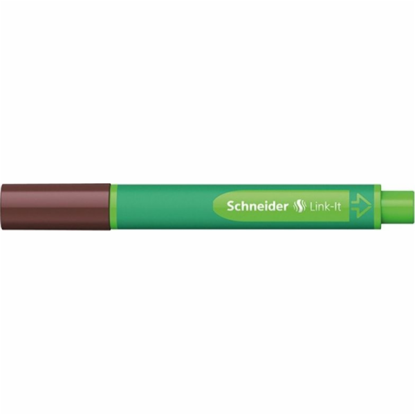 Schneider Flamaster Link-it hnědá 1,00 mm