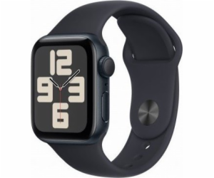 Chytré hodinky Apple Watch SE GPS, 40mm půlnoční hliníkov...