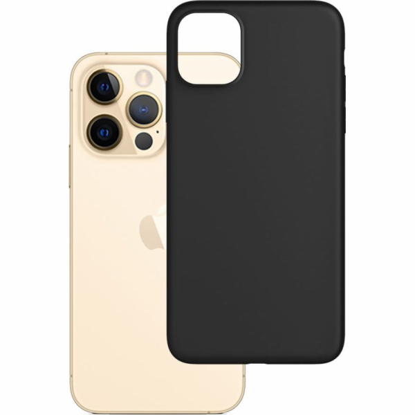 3mk ochranný kryt Matt Case pro Apple iPhone 13 Pro Max, černá