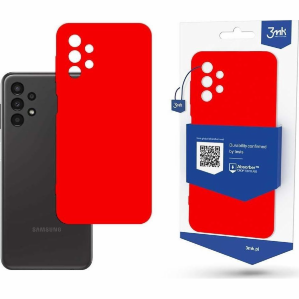 3mk ochranný kryt Matt Case pro Samsung Galaxy A13 4G (SM-A135) strawberry/červená