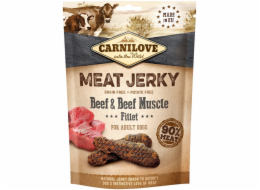 Carnilove Jerky Beef with Beef Muscle Fillet 100 g pamlsky pro psy