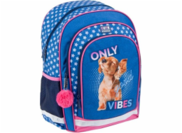 Starpak Good Vibes školní batoh modrý (446590)