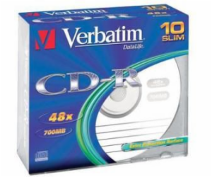 Verbatim CD-R 700 MB 48x 10 kusů (43415)