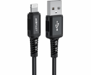 Acefast USB-A – Lightning kabel 1,8 m černý (6974316281313)