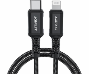 Acefast USB-C – Lightning kabel 1,8 m černý (6974316281306)