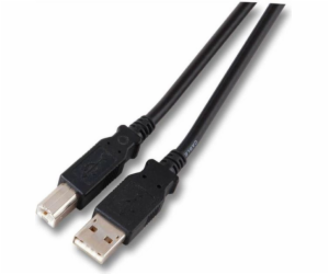 EFB USB kabel USB-A – USB-B 1 m černý (K5255SW.1)