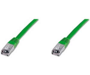 Patchkabel STP,Cat6,2xRJ45, 7m zelený