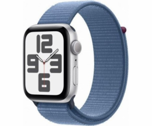 Chytré hodinky Apple Watch SE GPS, 44mm stříbrné hliníkov...