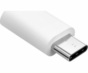 USB adaptér USB-C – microUSB bílý (jiný)