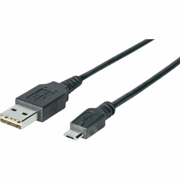 USB 2.0 Kabel, USB-A Stecker > Micro-USB Stecker