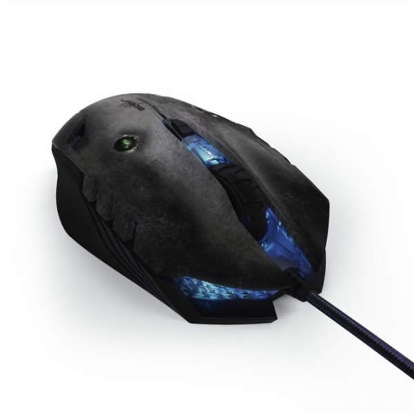 HAMA uRage gamingová myš Morph - Bullet/ drátová/ optická/ podsvícená/ 2400dpi/ 6 tlačítek/ USB/ černá