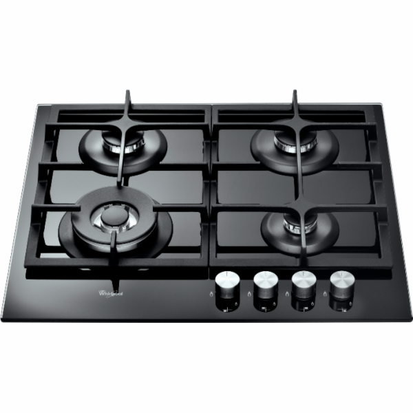 Whirlpool AKT 6455/NB hob Black Built-in Gas 4 zone(s)