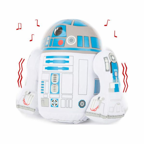 Malá nožní plyšová hračka R2-D2 Star Wars s univerzálním zvukem