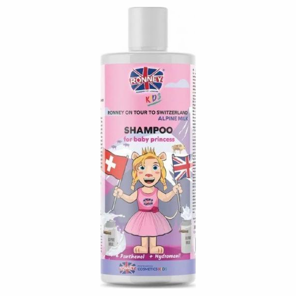 Ronney Ronney Kids On Tour To Switzerland Shampoo dětský šampon na vlasy Alpejskie Mleko 300ml