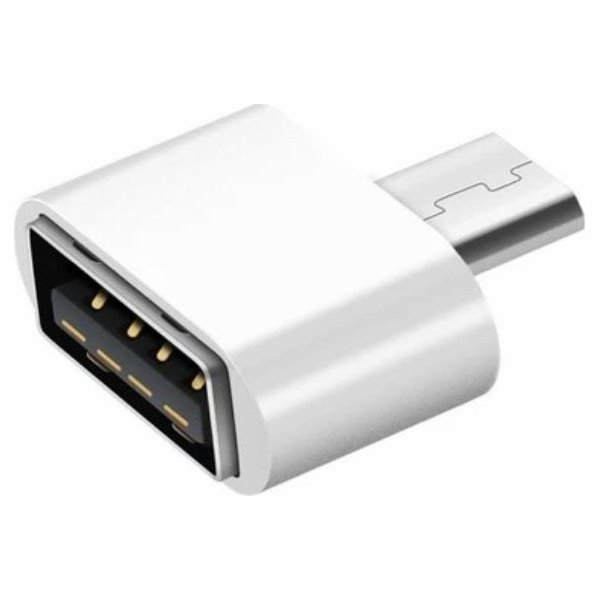 Hertz AK53B microUSB - USB USB adaptér bílý (2092-uniw)