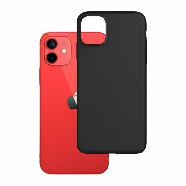 3mk ochranný kryt Matt Case pro Apple iPhone 12 mini, černá