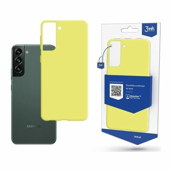3mk ochranný kryt Matt Case pro Samsung Galaxy S22+ (SM-S906) lime/žlutozelená