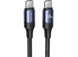 USB kabel USB-C - USB-C černý