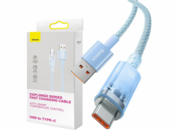 Baseus USB-A - USB-C USB kabel 2 m modrý (CATS010503)