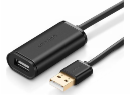 Ugreen USB-A - USB-A USB kabel 10 m černý (UGR403BLK)