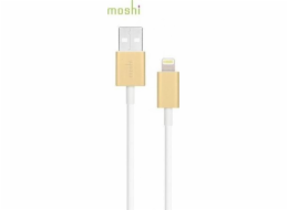 Moshi USB-A – Lightning kabel 1 m bílý (MI-LIGHUSB-G)