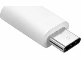 USB adaptér USB-C – microUSB bílý (jiný)