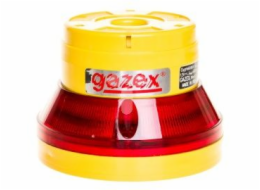 Gazex Opticko-akustická siréna 12V DC pulzující LED červená 105/70dB IP54 (SL-32)