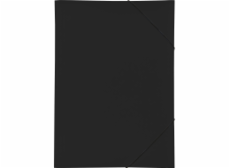 Pagna Folder A3 PP 3 Einschlagklappen schwarz