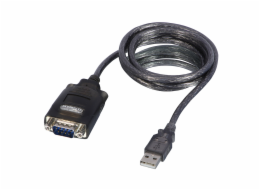 Lindy USB-A - RS-232 USB kabel 1,1 m černý (42686)