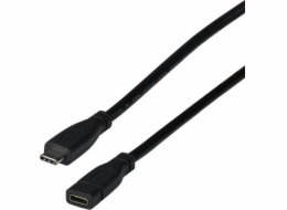 EFB USB kabel USB-C – USB-C 1 m černý (EBUSBC-USBC10GE.1)