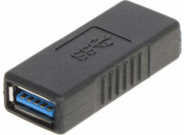 USB adaptér USB – USB černý (USB3.0-GG)