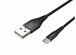 Natec USB-A - USB-C USB kabel 1 m černý (NKA-1957)