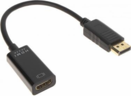 AV adaptér DisplayPort – HDMI černý (DP-W/HDMI-G)