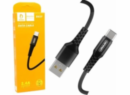 Denmen USB-A – USB-C kabel USB 1 m černý (29355)