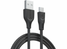 Somostel USB kabel USB-A - microUSB černý (SMS-BT03 USB - micro USB černý)