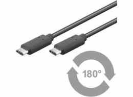Goobay USB-C USB kabel – 0,5 m černý (67975)