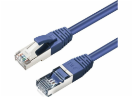 MicroConnect CAT6A S/FTP 1,5m Modrá LSZH
