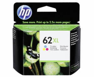 HP C2P07AE cartridge 3-barevná c. 62 XL