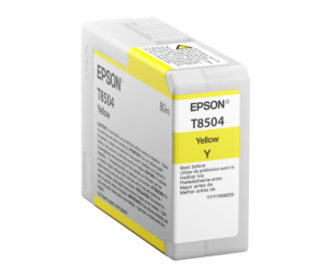 Epson cartridge zluta T 850 80 ml               T 8504