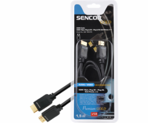 Konektor Sencor HDMI SAV 165-015 M-M 1,5M v1.4 PG