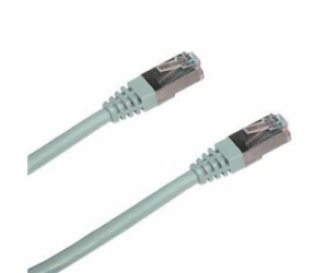 DATACOM Patch cord SFTP cat6 0,5m šedý