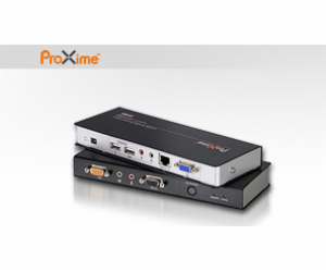 ATEN USB VGA KVM Extender with Audio  RS-232 and Deskew (...