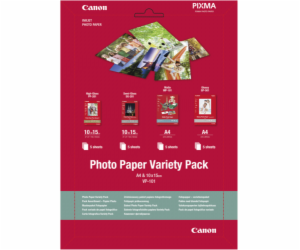 Canon VP-101 Photo Paper Variety Pack A 4 a. 10x15 cm 4x5...